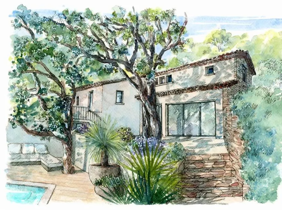 Villa La Maison Des Chenes - 5 Etoiles Cavalaire-sur-Mer